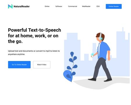 underrated websites  - N NaturalReader Commerci Weblade Edu Online Reader Powerful TexttoSpeech for at home, work, or on the go. Upload text and documents or convert to mp3 to listen to anywhere anytime. Go To Online Reader Watch Video