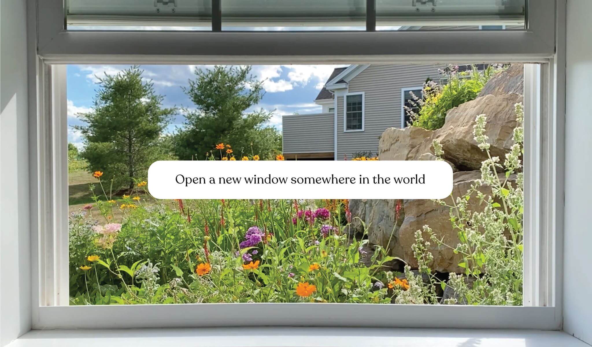 underrated websites  - window swap - Open a new window somewhere in the world