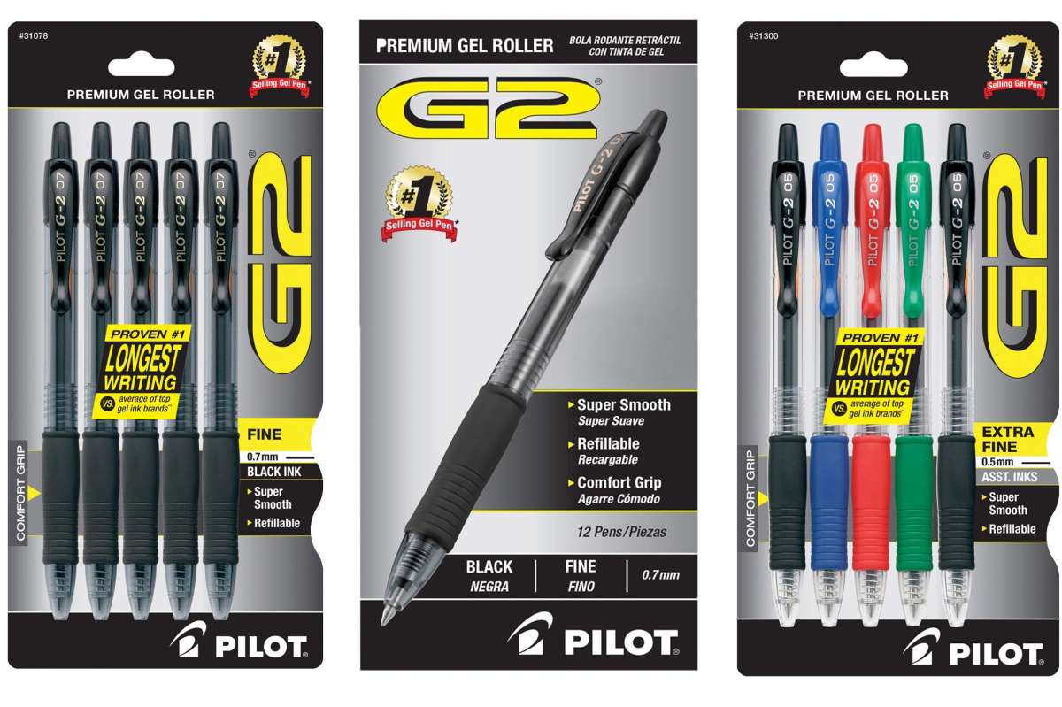 worth it brands - Pilot G2 Pens