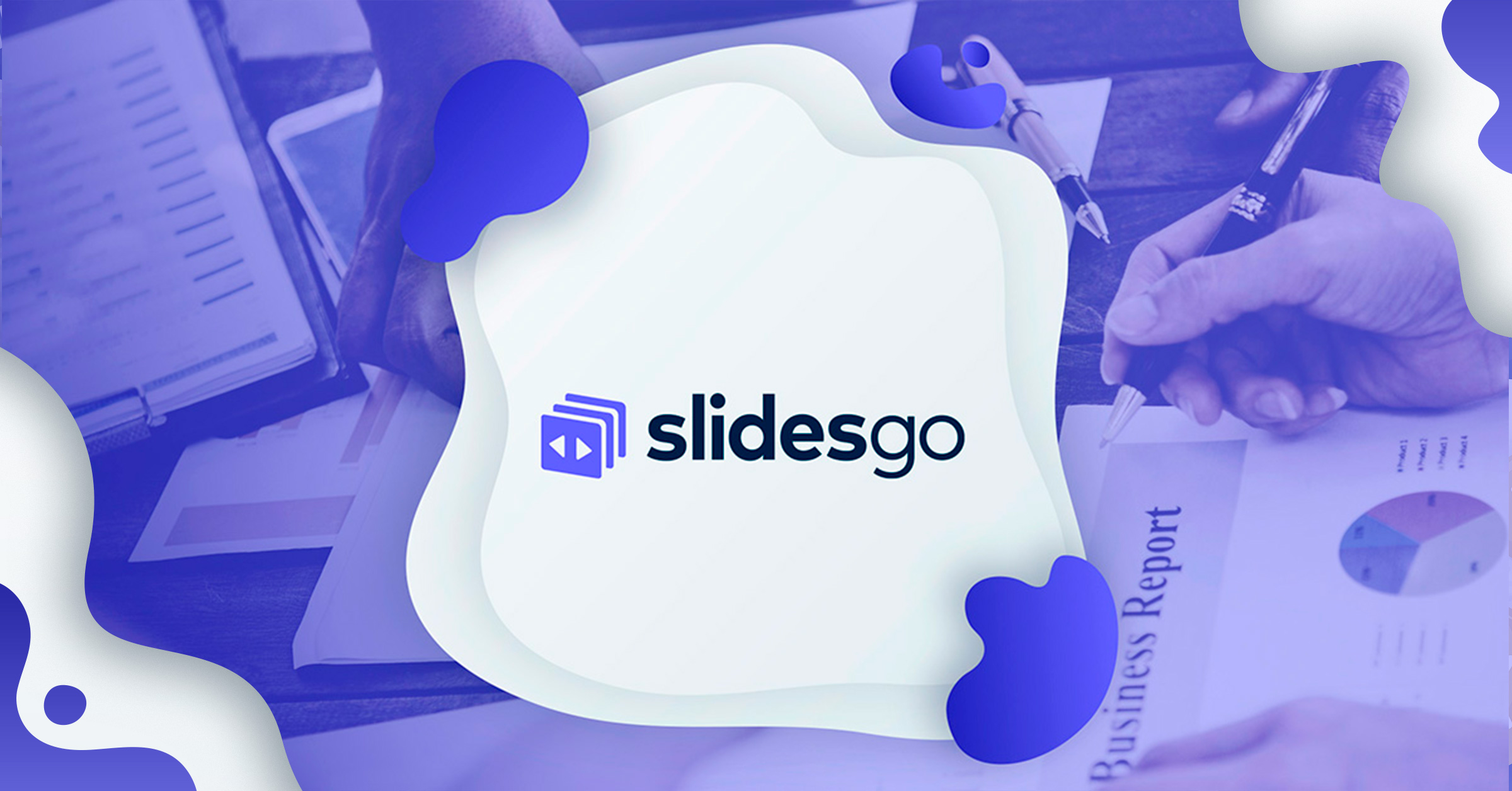 slidesgo logo - slidesgo Business Report