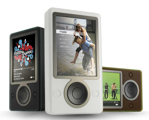 Zune. I loved mine, but there was no way it was going to become the iPod killer it was trying to be. -u/BigBadZord