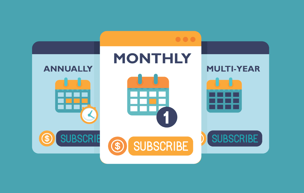 Common Practices and trends  --  subscription woocommerce plugin - Monthly Annually MultiYear 1 Subscrie Subscribe $ Subscribe