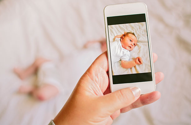 Common Practices and trends  - baby on social media