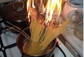 Controversial Cooking Opinions - burnt spaghetti