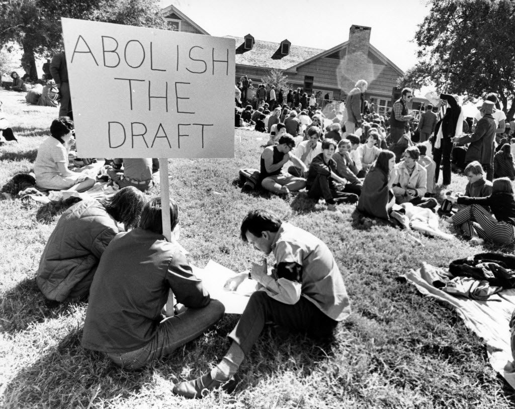 outdated trends making comebacks  -1969 vietnam war protest - Abolish The Draft