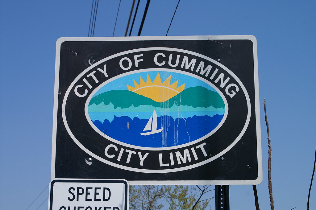 cumming georgia sign - Cumming Of City City Limit Speed Aliai
