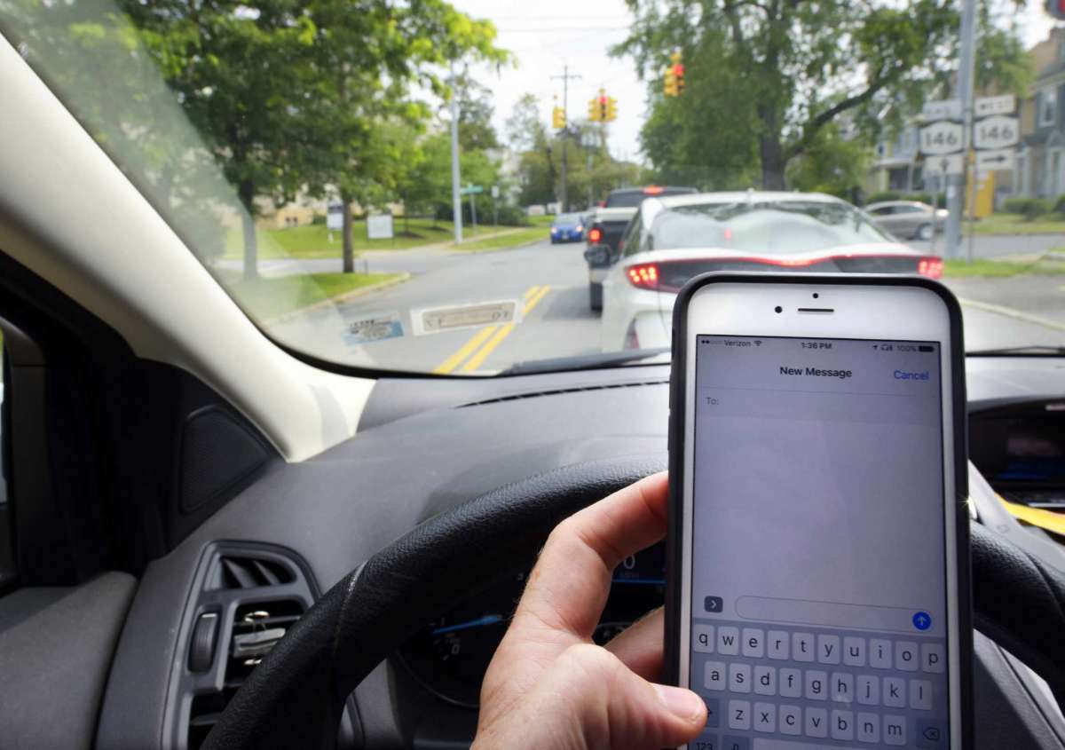 modern habits - Watching people in traffic with their eyes on a phone and texting making other drivers wait. -u/UseforNoName71