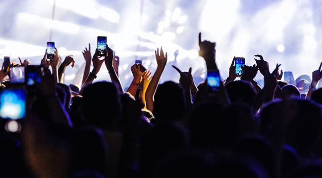 modern habits - Going to a concert and recording the entire thing on your phone. -u/thymeraser