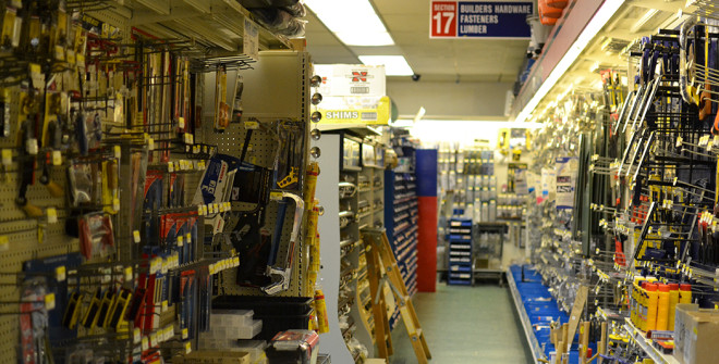 red flags - hardware stores