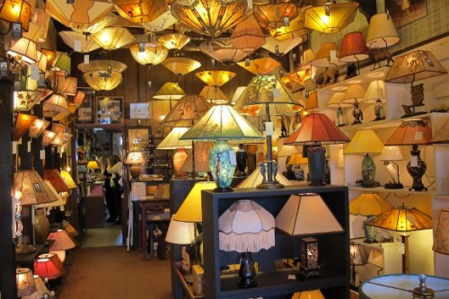 Dying Industries - Lamp Shade stores pay the rent