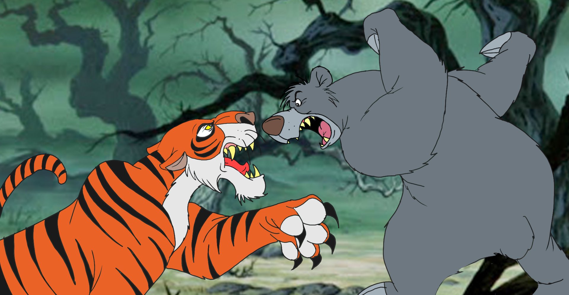 "Baloo could have just cracked Shere Khan’s head like a f* walnut. 
