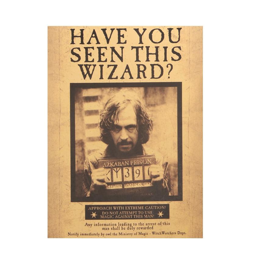 sirius black wanted poster - Have You Seen This Wizard? Azkaban Prison 4391 SXP05 Approach With Extreme Caution' Do Not Attempt To Use Magic Against This Man! Any information leading to the arrest of this man shall be duly rewarded Notify immediately by o