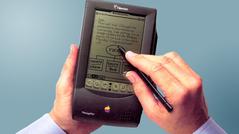 Year 2000 relics - old pda devices - Newton Fri 529 Landed stes Jart, This can't wait. I thought the presentation was extremely convincing I am putting you in charge of sales for the Western region. I'll be back in the office Thursday. Congratulations! Vi