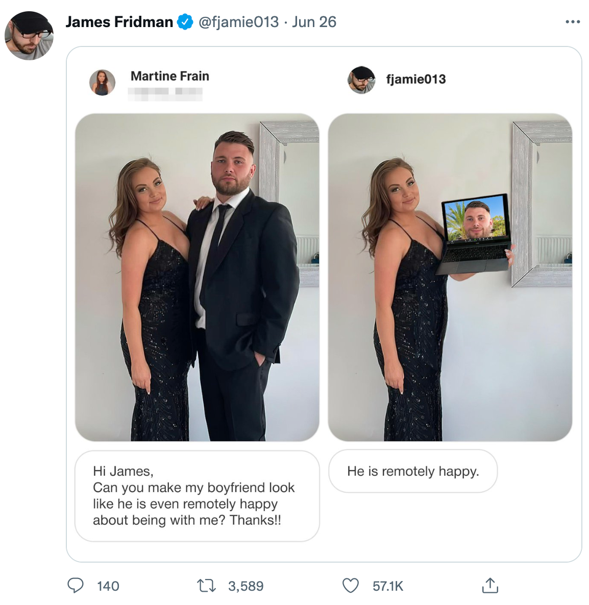 20 Incredibly Wholesome Photoshop Request "Trolls" by James Fridman