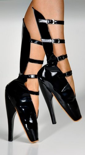 Weird fetish boots and shoes