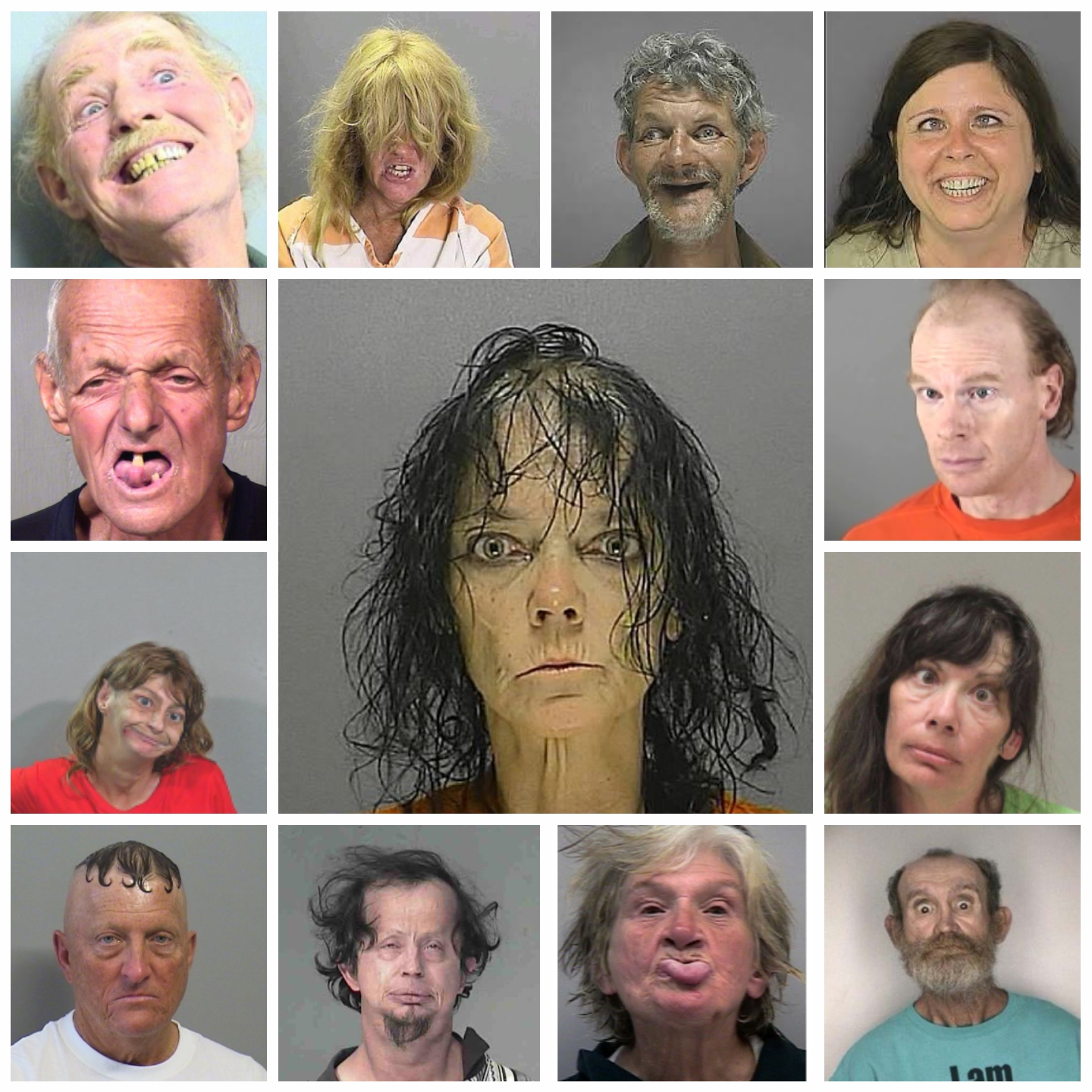 Mugshot Collage, Nothing Special.