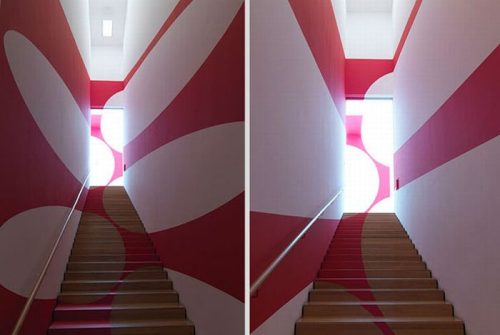 Mind bending anamorphic illusions by Felice Varini