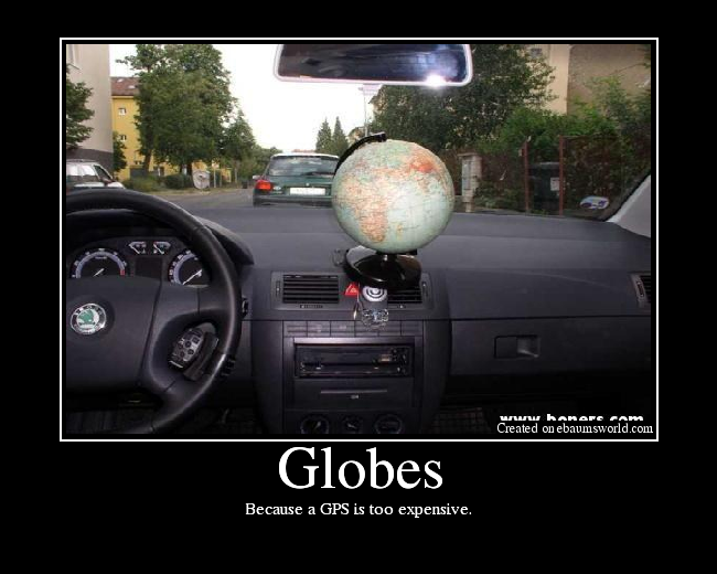 Because a GPS is too expensive.