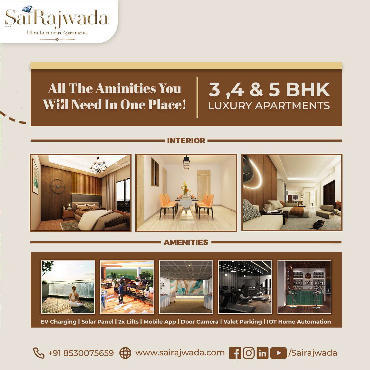 Sairajwada Residency: Luxury 3BHK| 4BHK| 5BHK Flats in Nagpur - Wow