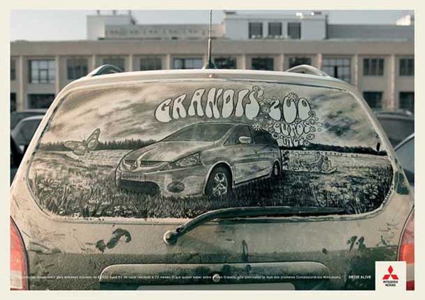 Scott Wades Dirty Car Art