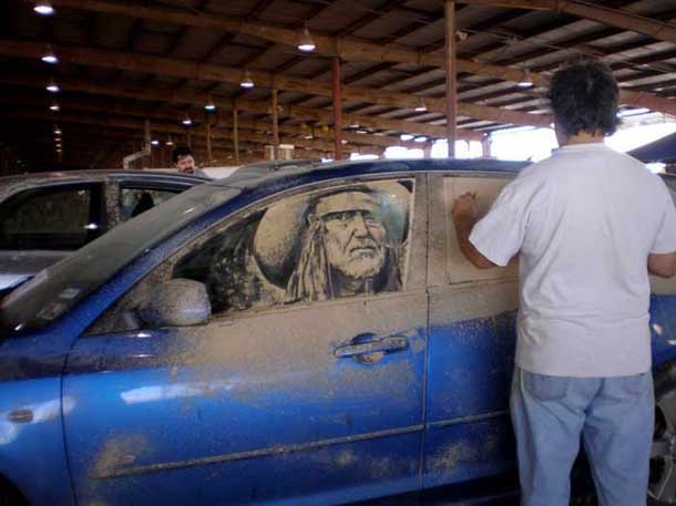 Scott Wades Dirty Car Art