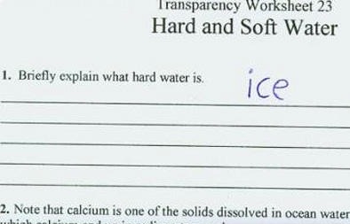 Funny Exams Answers