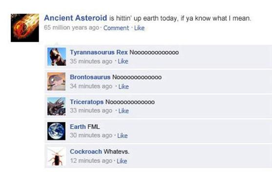 If Facebook Existed In The Past