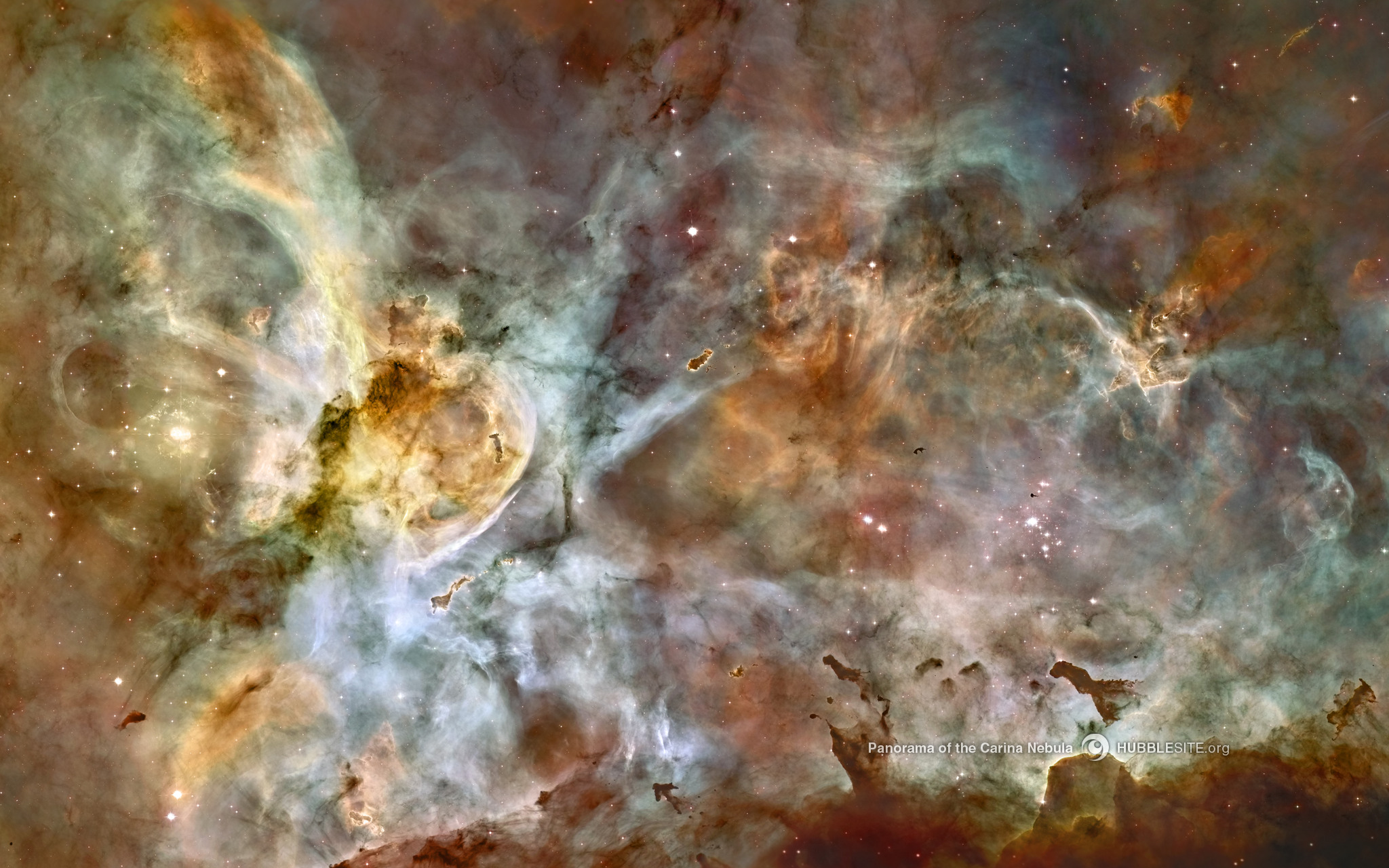 Panorama of the Carina Nebula