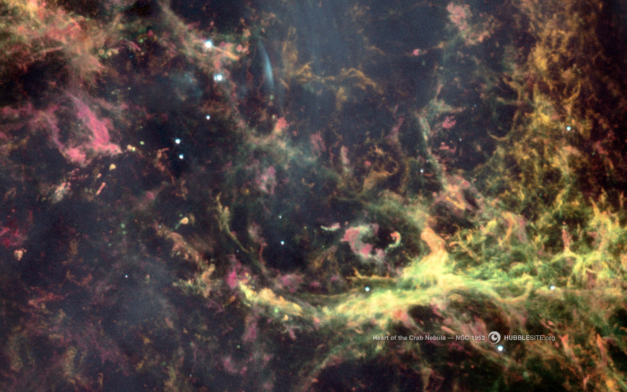 Heart Of Crab Nebula - NGC 1952