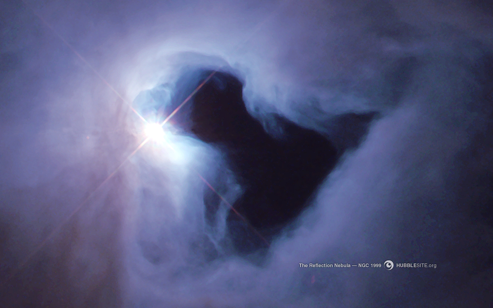 Reflection Nebula NGC 1999 in the Constellation Orion