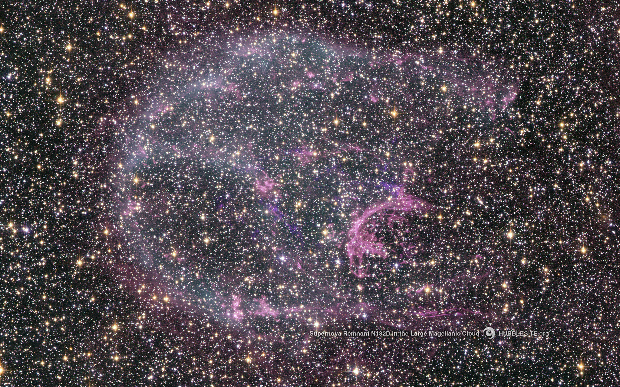 Supernova Remnant LMC N132D
