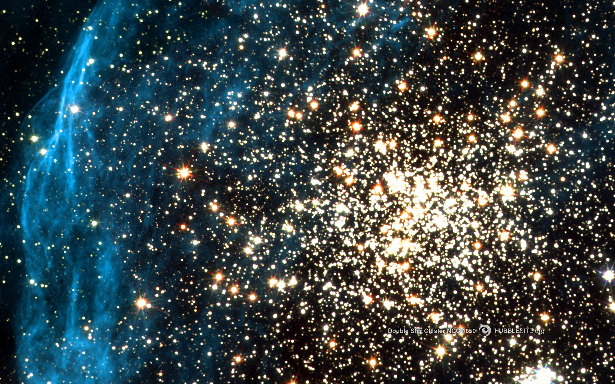 Double Clusters of Stars NGC 1850