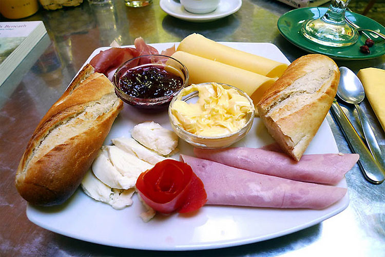 Brazil: Ham, Cheese, Bread, Milk, Coffee