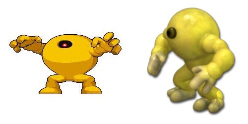 Classic Game Characters in Spore