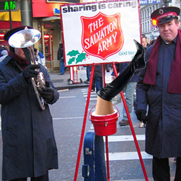 salvation army - Sharing is caring vestu The Salvation Apmy