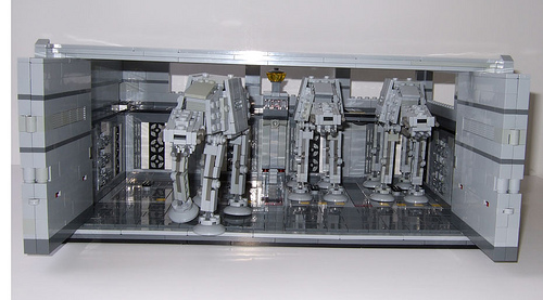 Star Wars Imperial Base Made From LEGOs