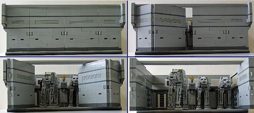 Star Wars Imperial Base Made From LEGOs