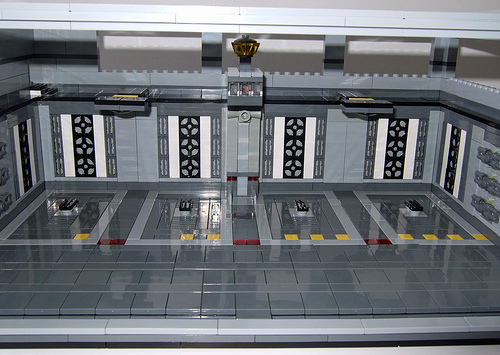 Star Wars Imperial Base Made From LEGOs