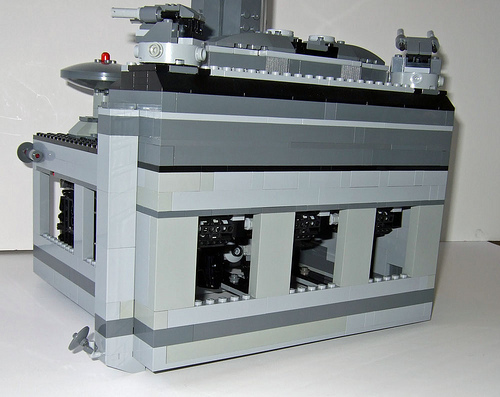 Star Wars Imperial Base Made From LEGOs