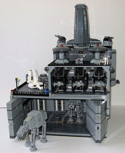 Star Wars Imperial Base Made From LEGOs