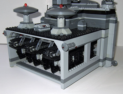 Star Wars Imperial Base Made From LEGOs