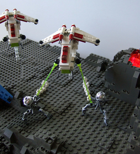 Star Wars Imperial Base Made From LEGOs