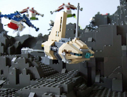 Star Wars Imperial Base Made From LEGOs