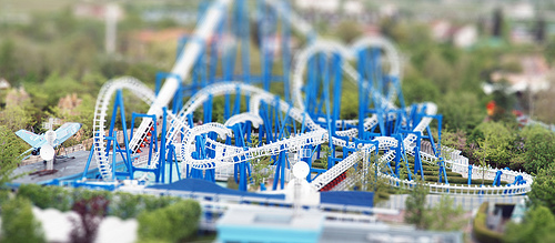 roller coaster miniature