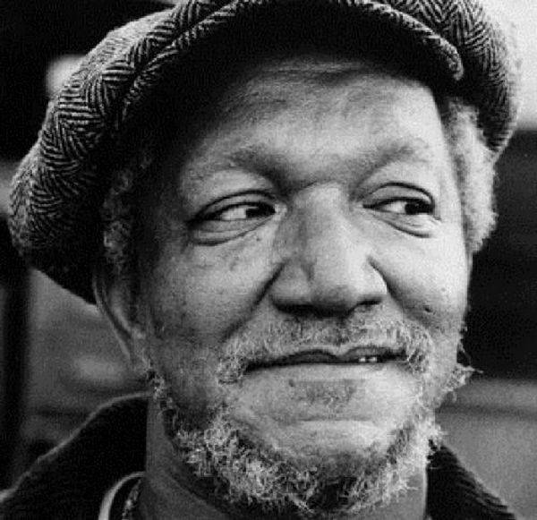 October 1991. John Elroy Sanford- Redd Foxx, best known for his role in Sanford and Son, suffered a fatal heart attack while on the set of his upcoming sitcom The Royal Family.