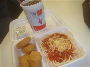 Looking at the below photograph, its not hard to see why the McSpaghetti was a massive failure
