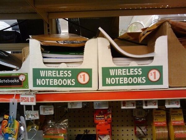 Oh, those kids and their wireless devices.