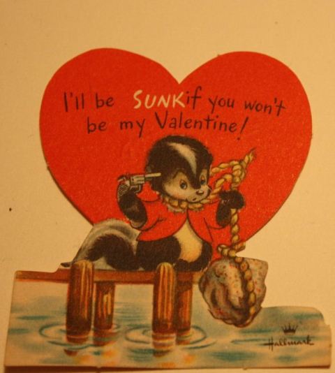 A sunk skunk.