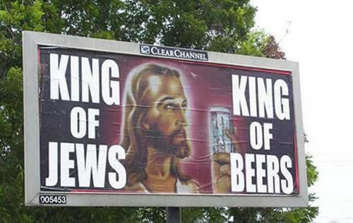 Who knew beer could fill you with the Holy Spirit?