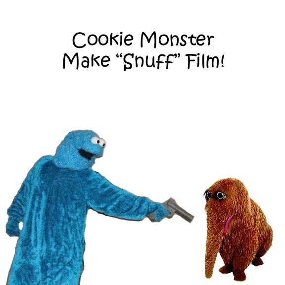 cookie monster make real snuff film
